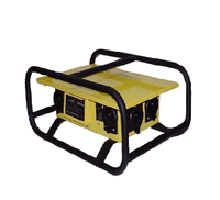 Portable Power Distribution Center (Wrap Around Style) - With Straight Blade Receptacles 8706GU
